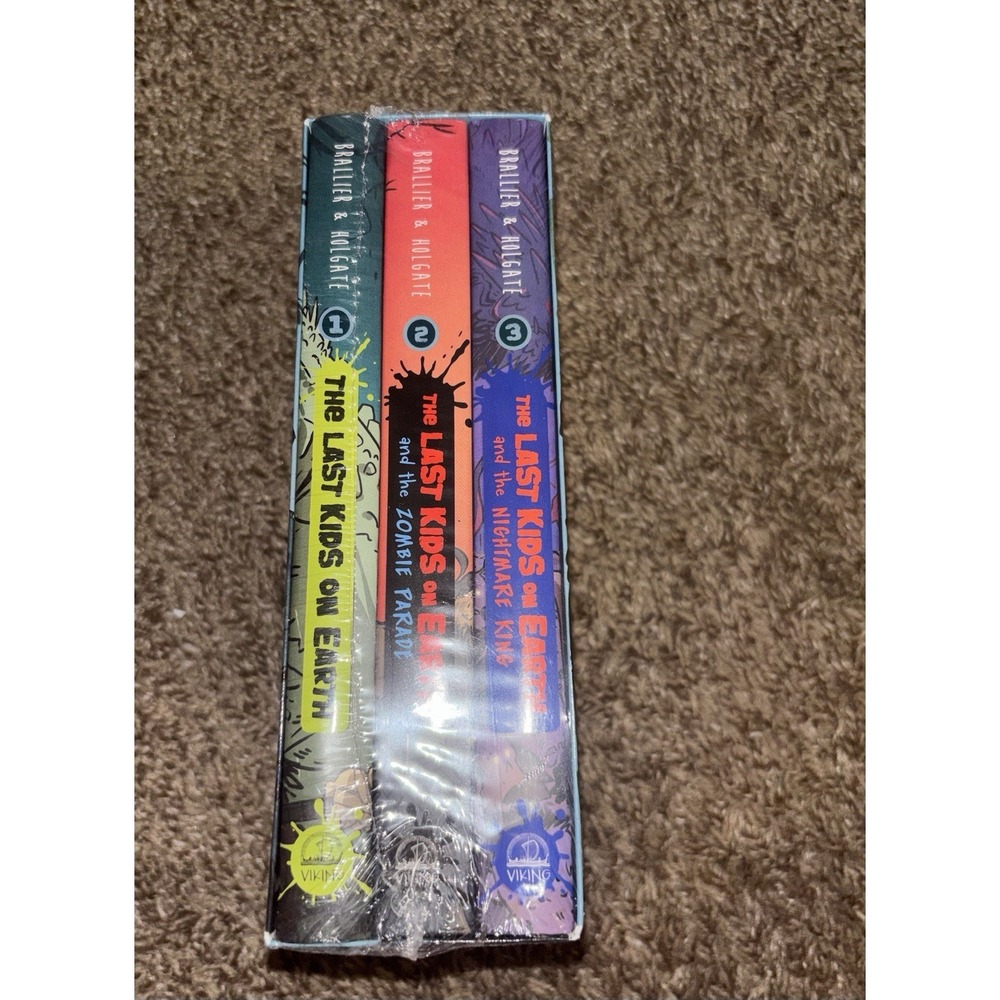 The Last Kids On Earth: The Monster Box - By Max Brallier Sealed NEW